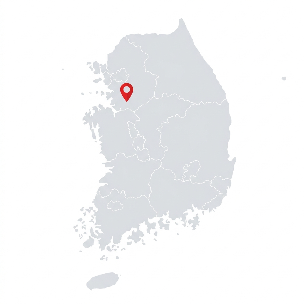나무테크 안양 본사 지도 위치 인포그래픽